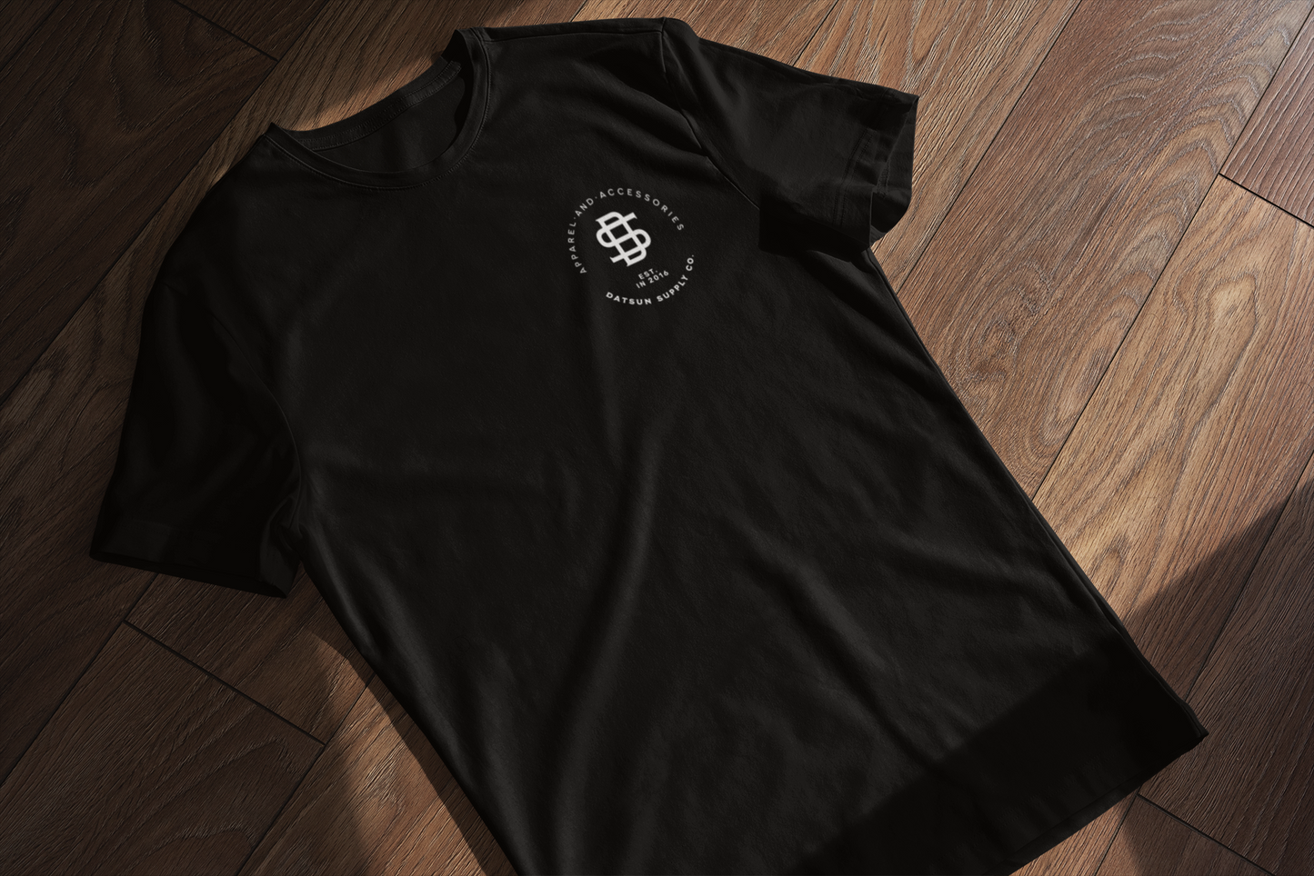 "Slang'n Bricks Datsun Supply Shop + MWG Collab Shirt