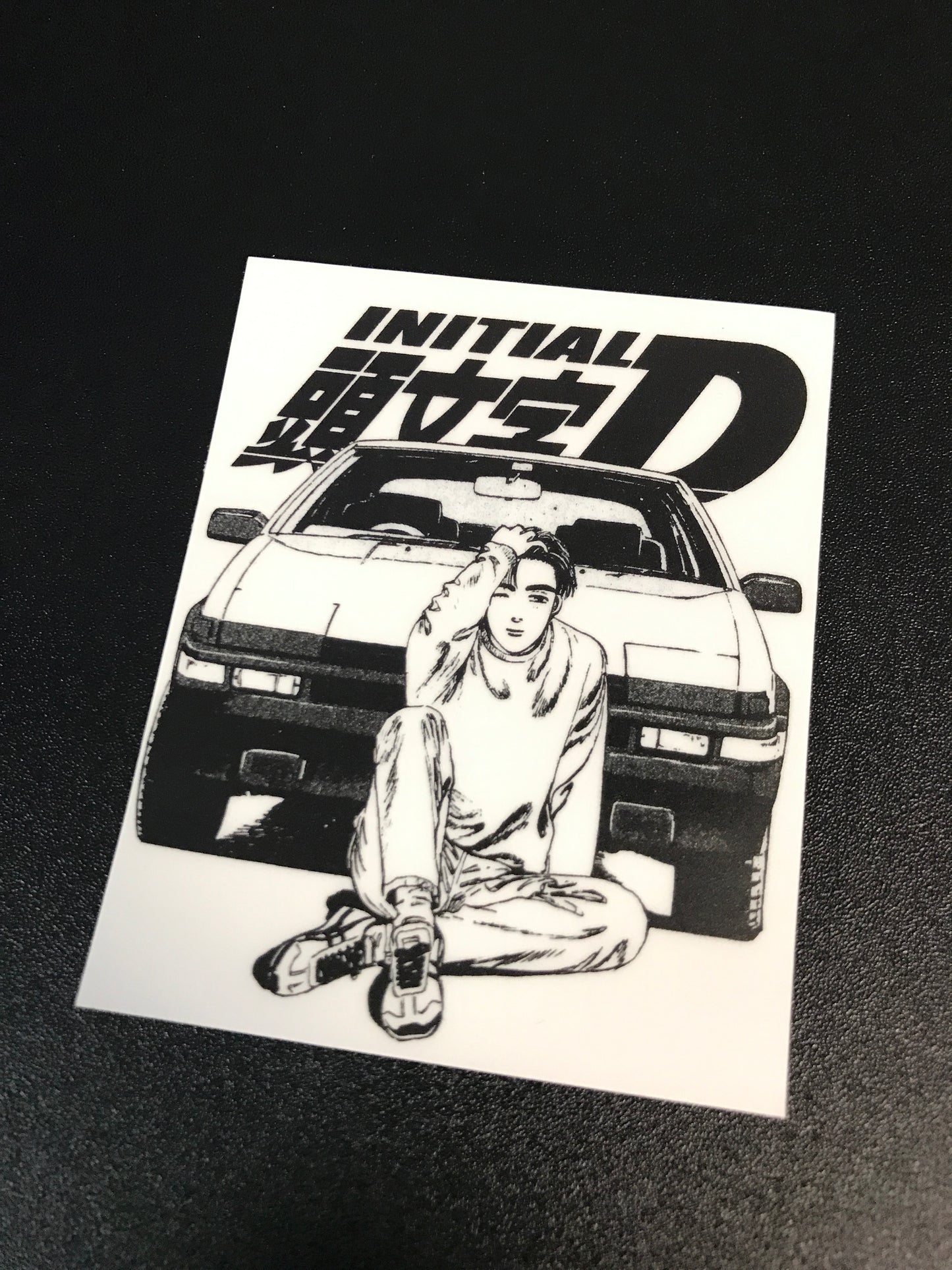 Initial D Sticker