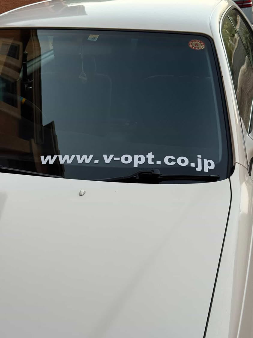 V-Option Sticker ビンテージ Style!