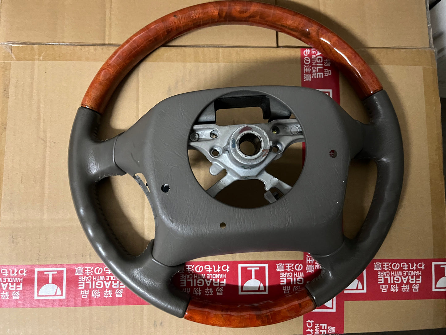 Toyota Wood Grain Steering wheel (OEM)