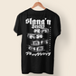 "Slang'n Bricks Datsun Supply Shop + MWG Collab Shirt