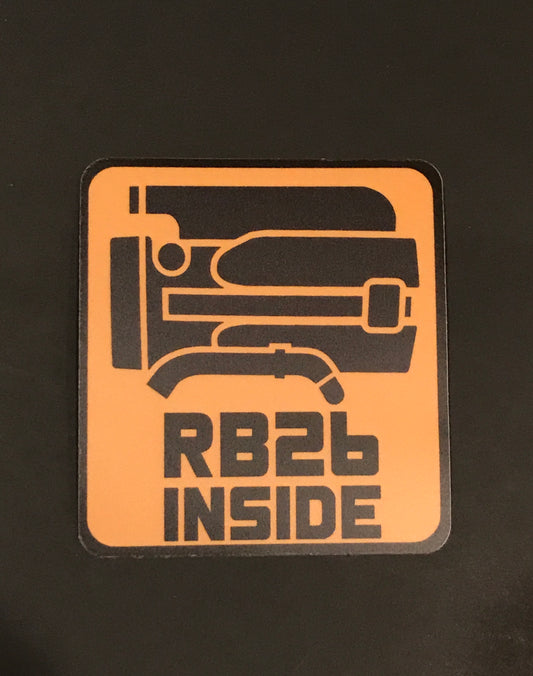 RB26 Inside Sticker